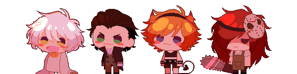 .:PIXEL:. hawwoween bois by JLpaca