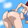 Erza at the beach!