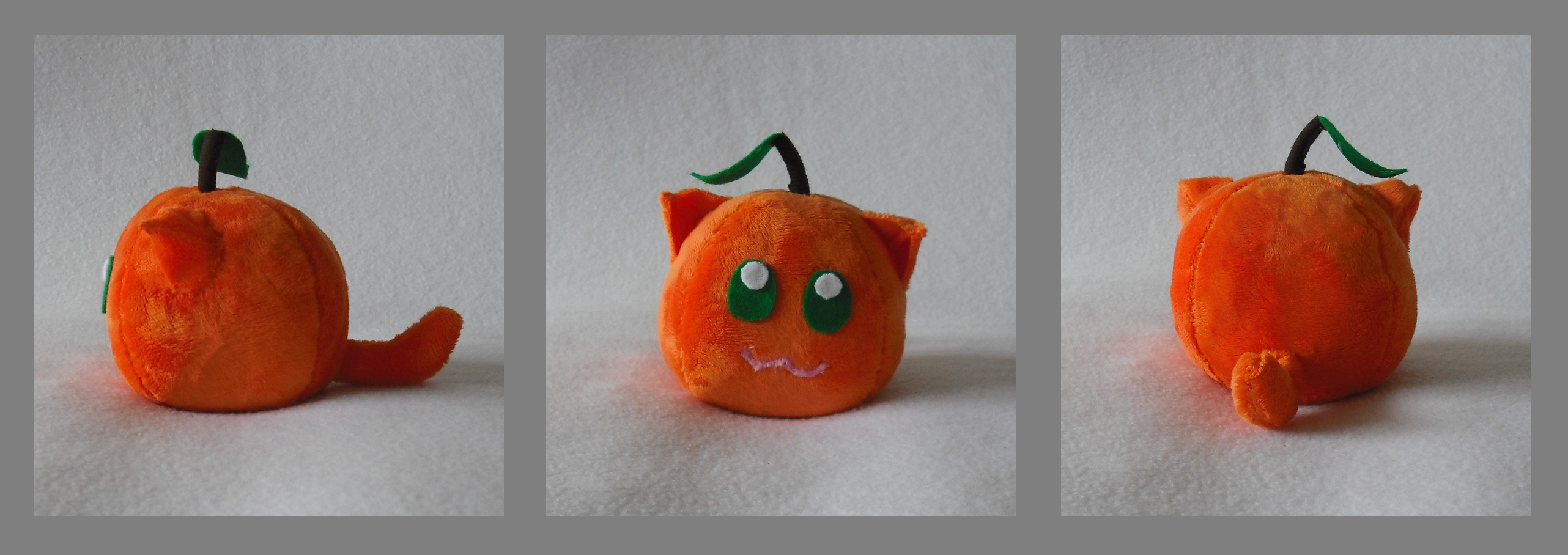 Orange Catfruit Plush