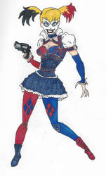 Animated Arkham Knight Harley Quinn