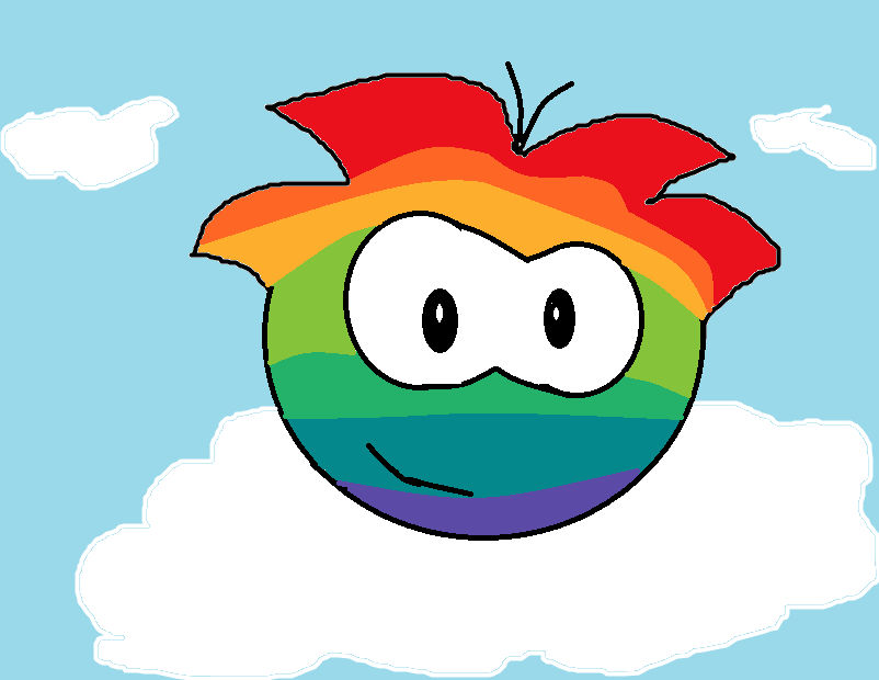 Puffle Multicolor by starsong-sonia on DeviantArt