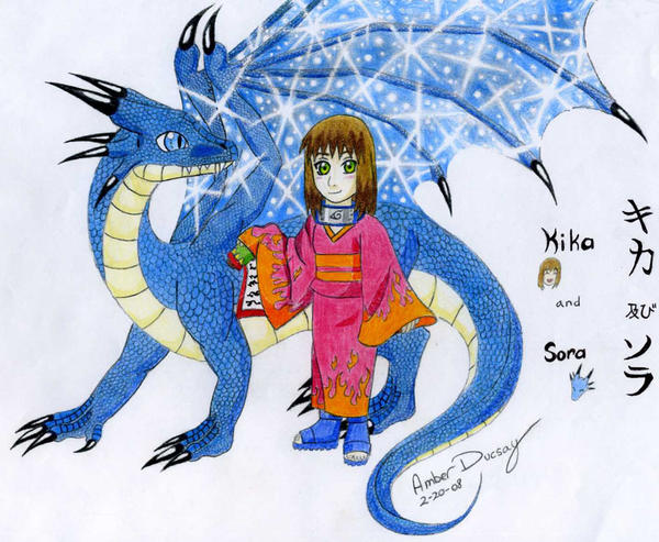 Sora Kin Ka Younger Kika and Sora by Avadras on DeviantArt