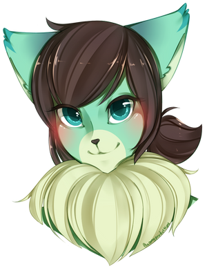 Fursona Headshot by OMGProductions