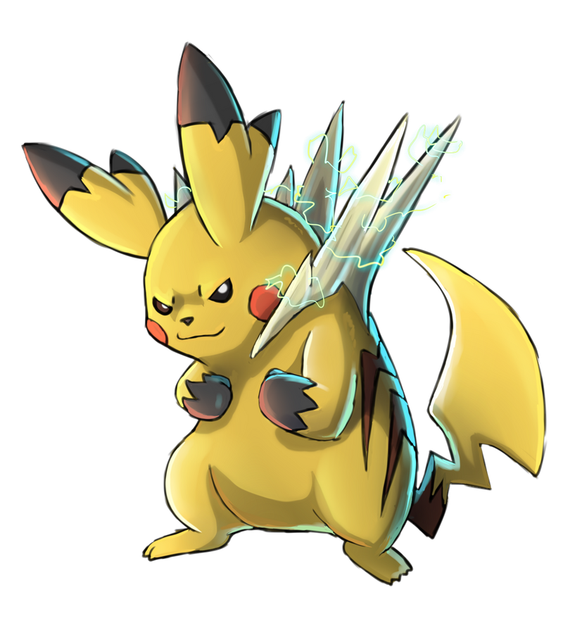 Mega pikachu by abogato on DeviantArt Mega pikachu by abogato on DeviantArt