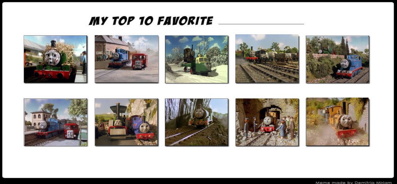 Thomas My First Riders My Top 10 Favorite Thomas Episodes by ShadowRider95033 on DeviantArt