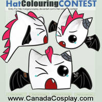 CanadaCosplay Hat Coloring Contest Entry