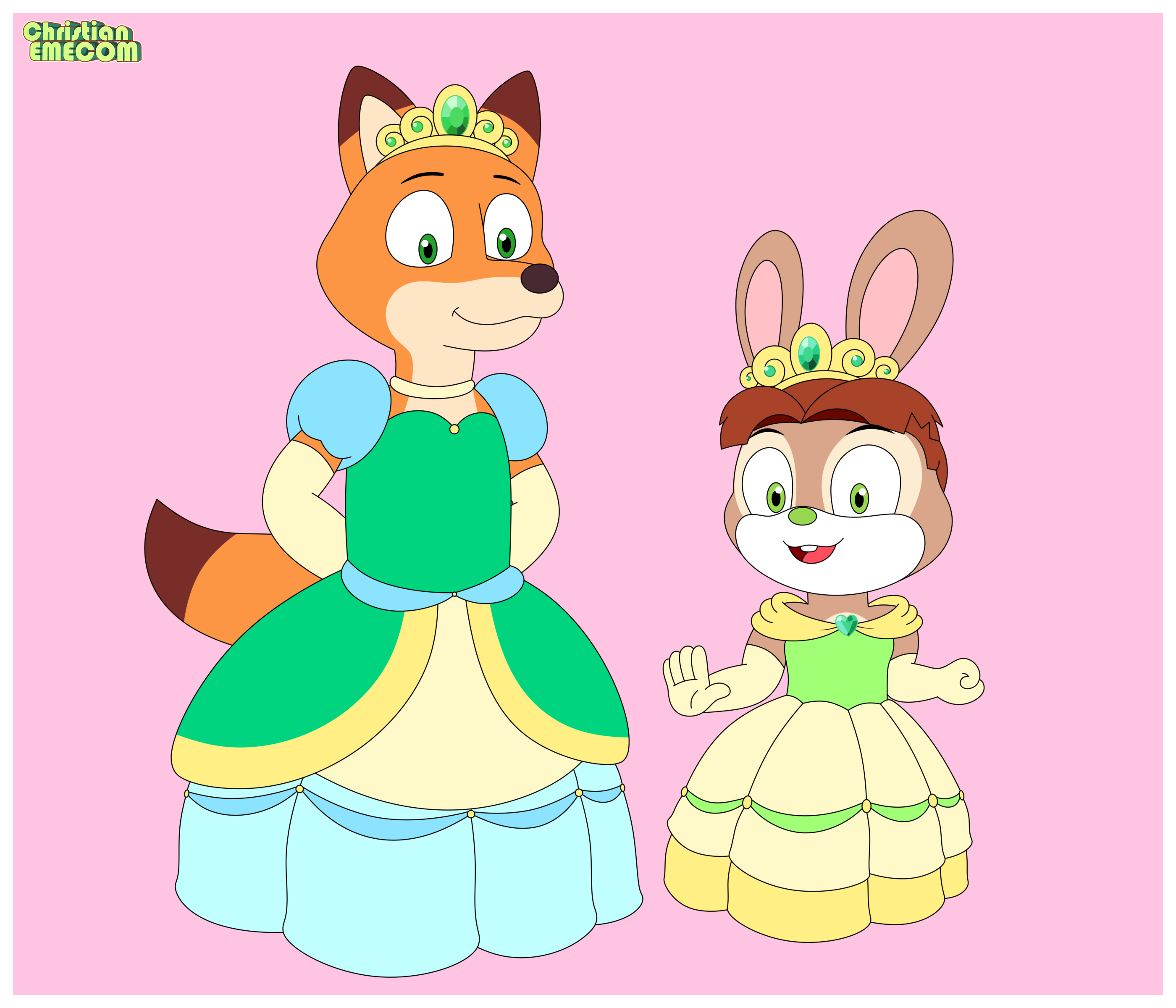 Dress up as princess by ChristianEmecom on DeviantArt