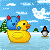 Secret Santa: The Duck, The Penguin, and The Panda by IceXDragon