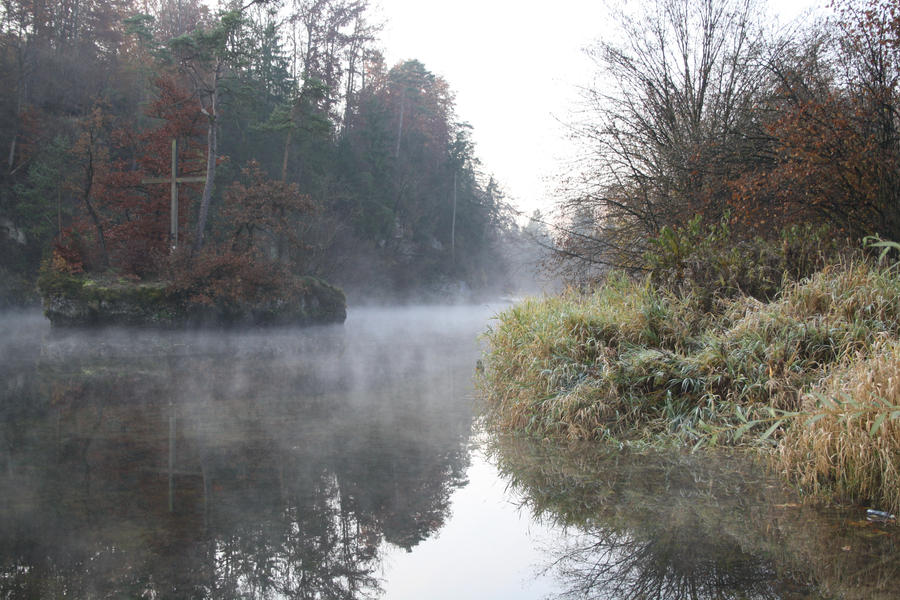 Mists at the cross