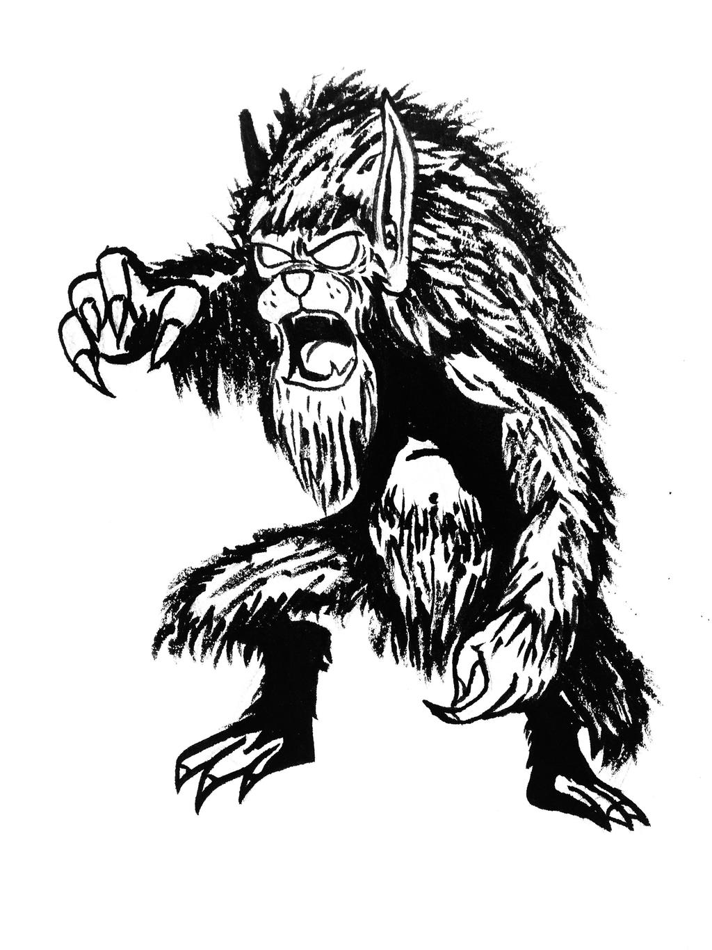 Monstermarch 25 - Werwolf