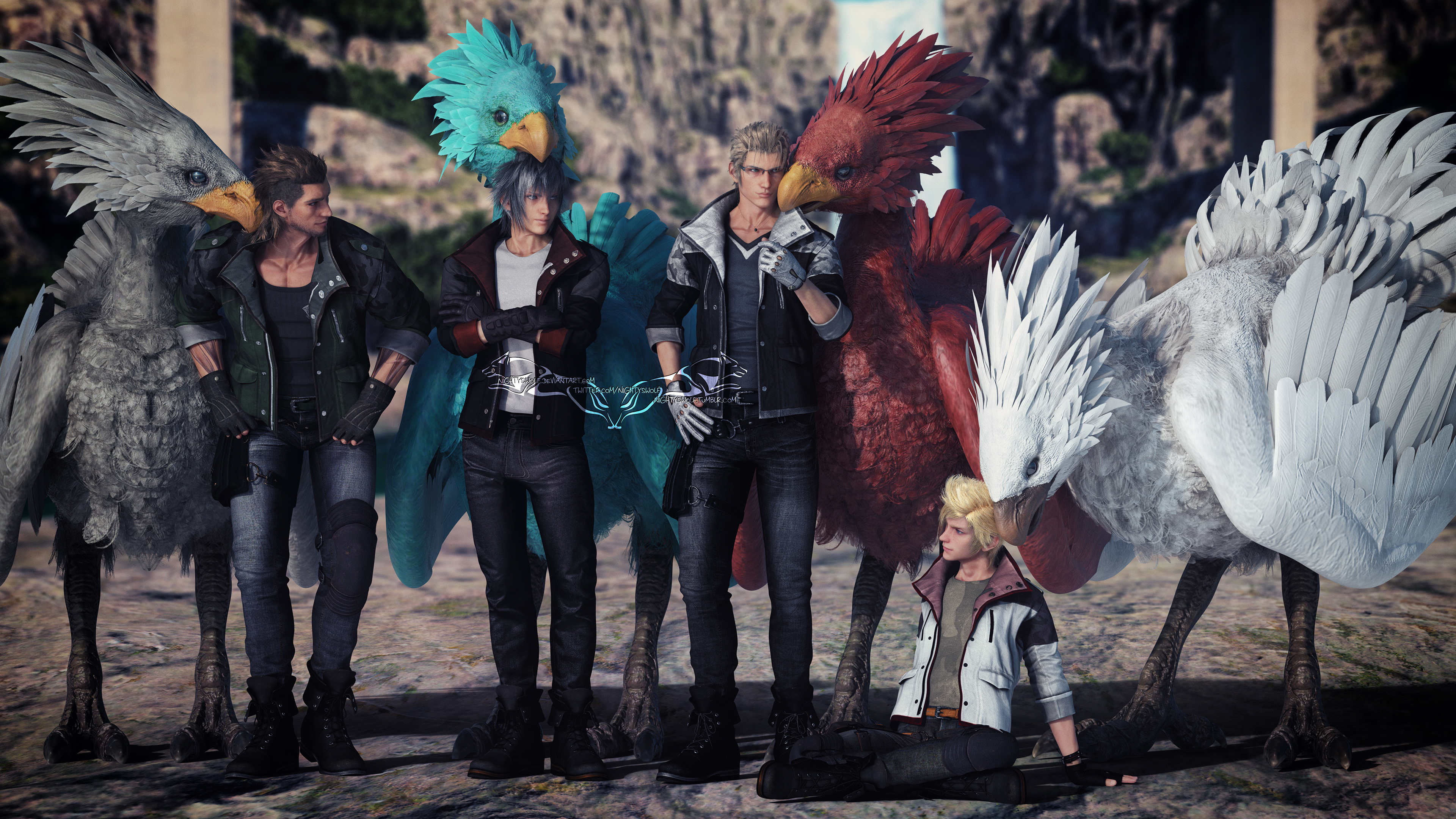 Chocobos and Chocobro's