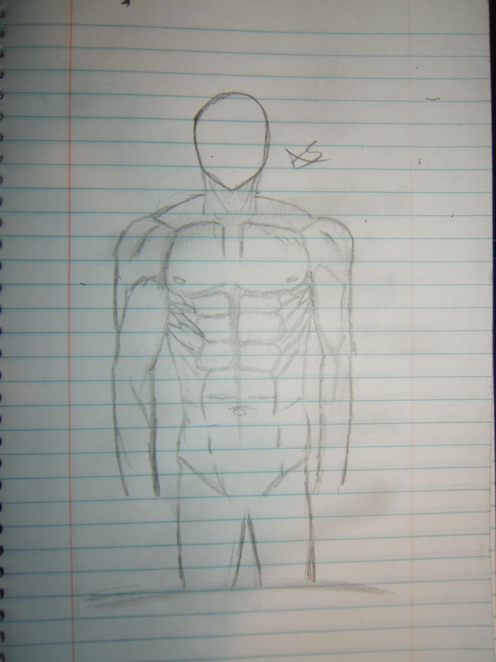 Practicing the human body #2