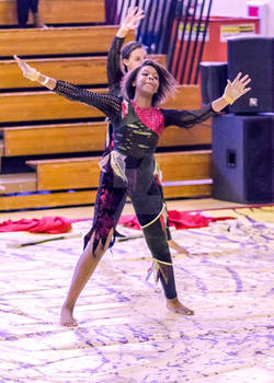 21 Flanagan Hs JV Color Guard @ Stoneman Dougl