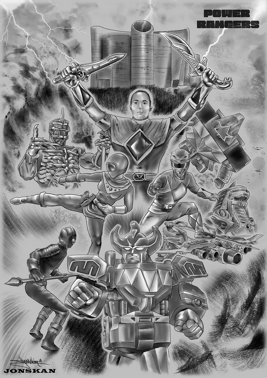 Power-Rangers by Jonskan on DeviantArt