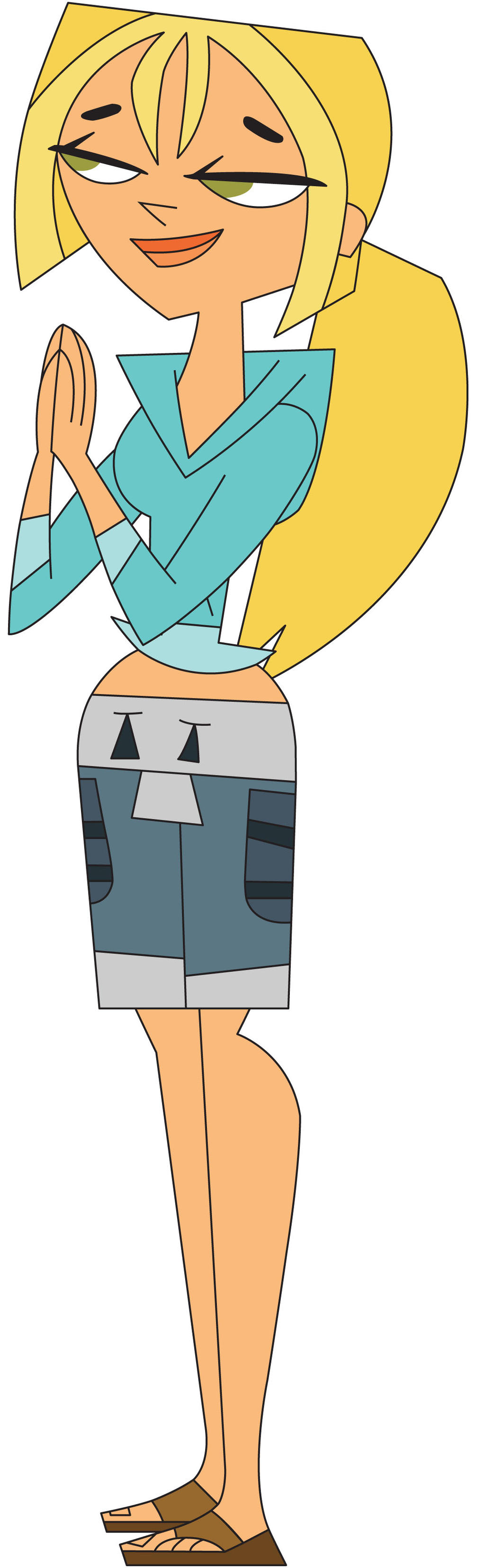 Bridgette clapped by harry2709 on DeviantArt