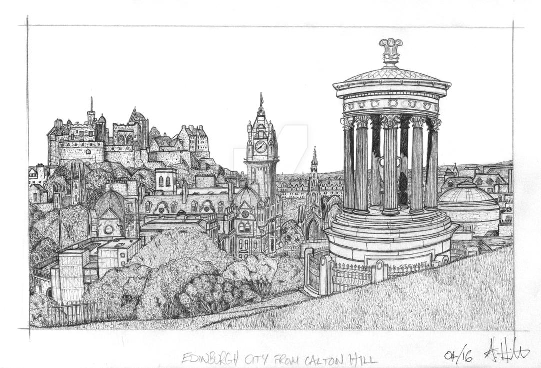Эдинбург рисунок