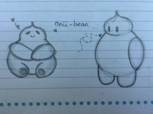 Onii-bean | Some doodles :-/