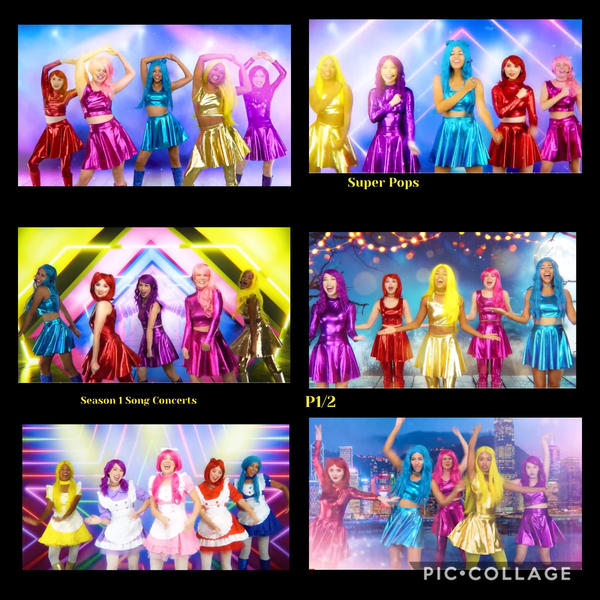 Superpops Season 1 Concert Scenes Collage by Violetmints100 on DeviantArt