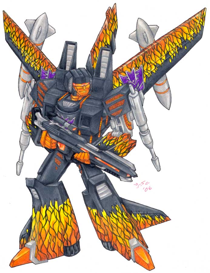 Magma, Decepticon, Colored