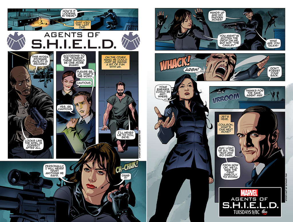 Agents of Shield by pungang on DeviantArt Agents of Shield by pungang on DeviantArt