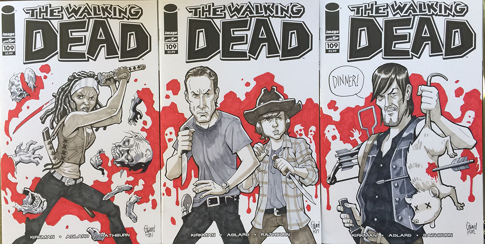 TWD sketch covers