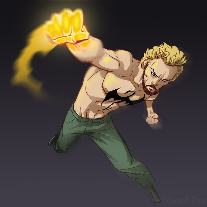 Iron Fist cover by CodeRedArt on DeviantArt