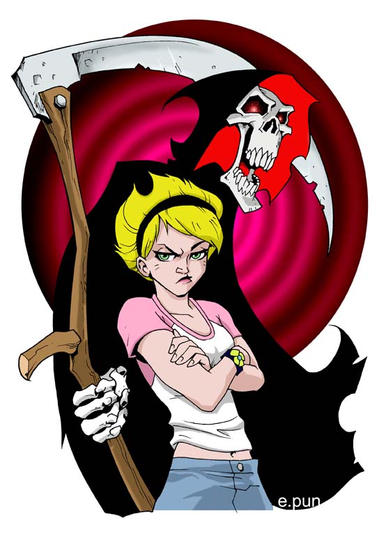 Mandy and Grim