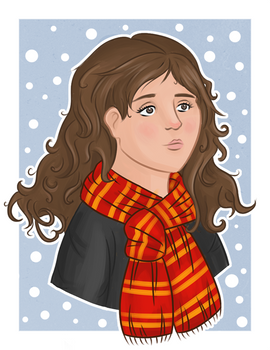 Hermione in Snow