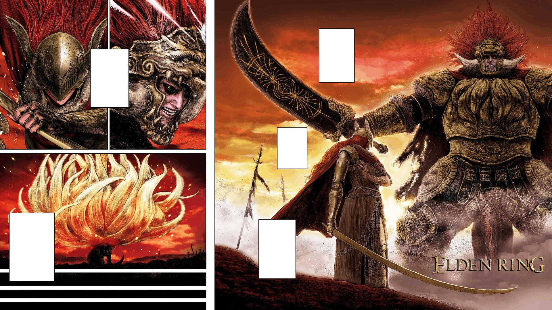 Elden Ring Manga Wallpaper 4K by KasusPathos on DeviantArt