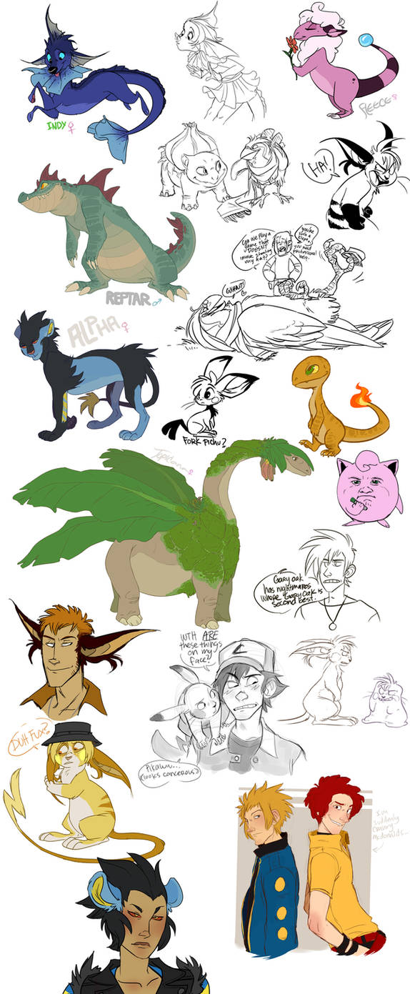 Pokemon Dump I by Jubilations on DeviantArt