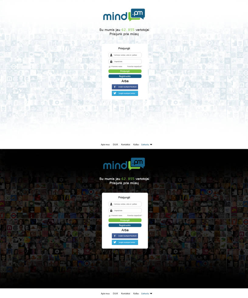 Mind Frame Sign In Mind.pm login page design by TreaKArt on DeviantArt