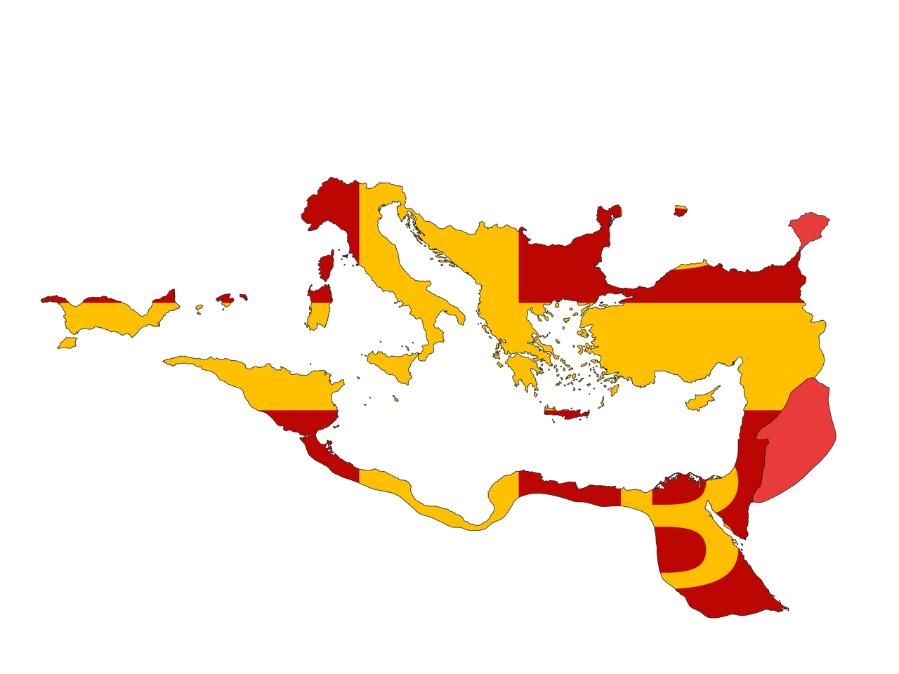 Alternate Rome Flag Deviantart Eastern Rome Map Flag 565 by GeorgianPatriot on DeviantArt