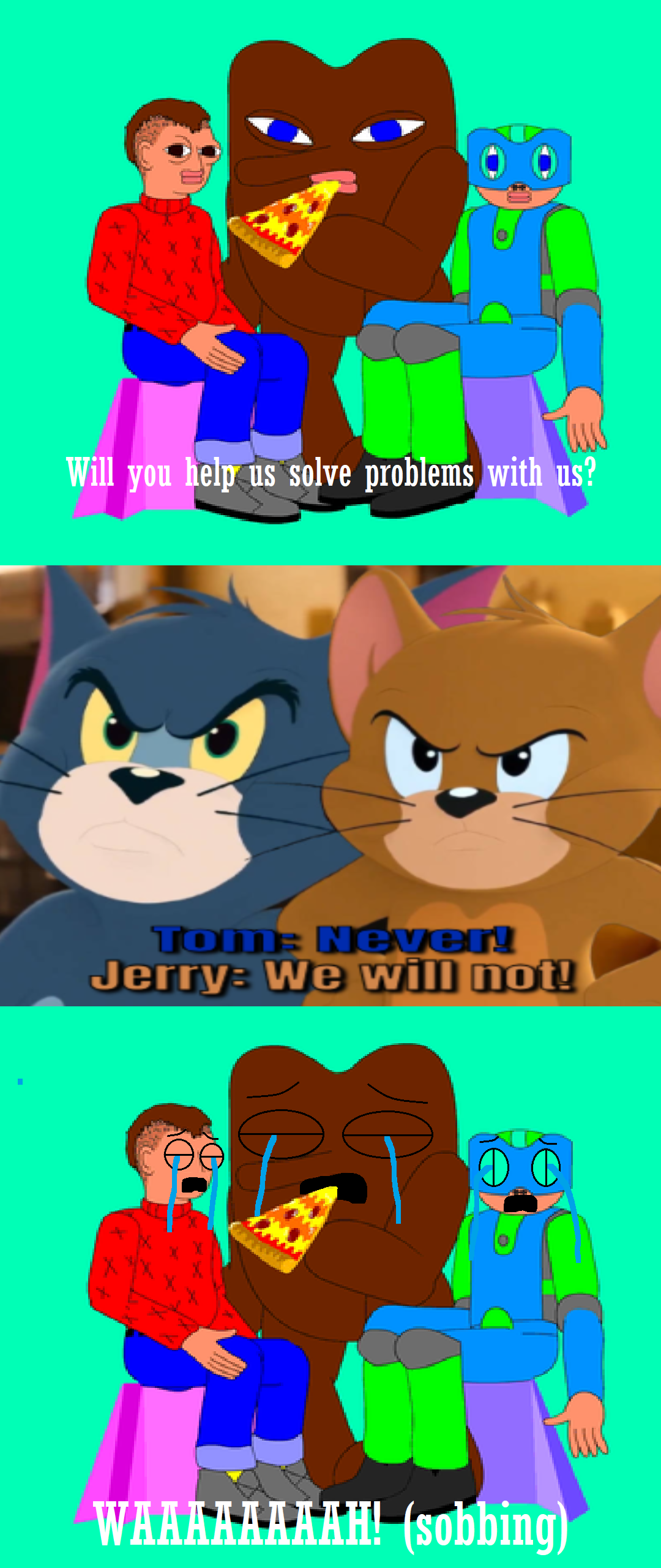 Jerry Resolving Problem Tom and Jerry Says No to The Problem Solverz by NoahIsHere18 on DeviantArt