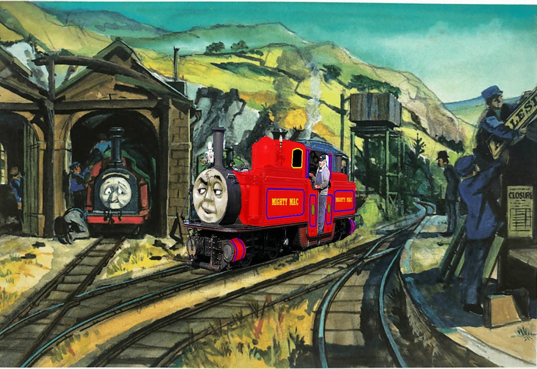 Mighty Mac in Wilbert Awdry's RWS (1945-1972) by NoahIsHere18 on DeviantArt