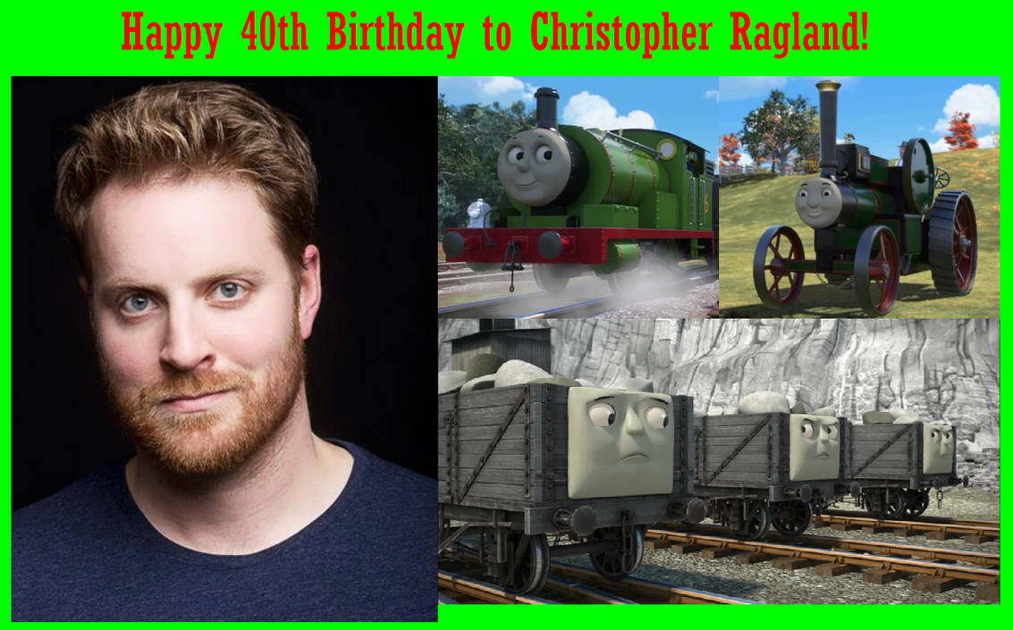 Happy 40th Birthday to Christopher Ragland! by NoahIsHere18 on DeviantArt