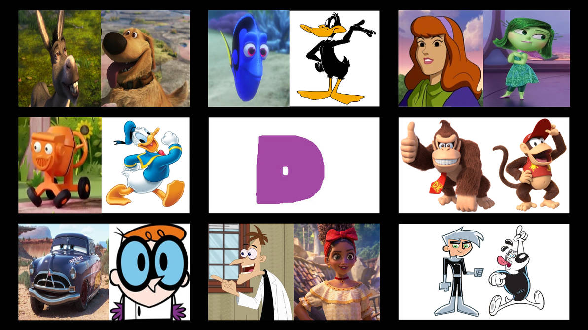 D Character Animation My Favorite Letter D Characters by NoahIsHere18 on DeviantArt