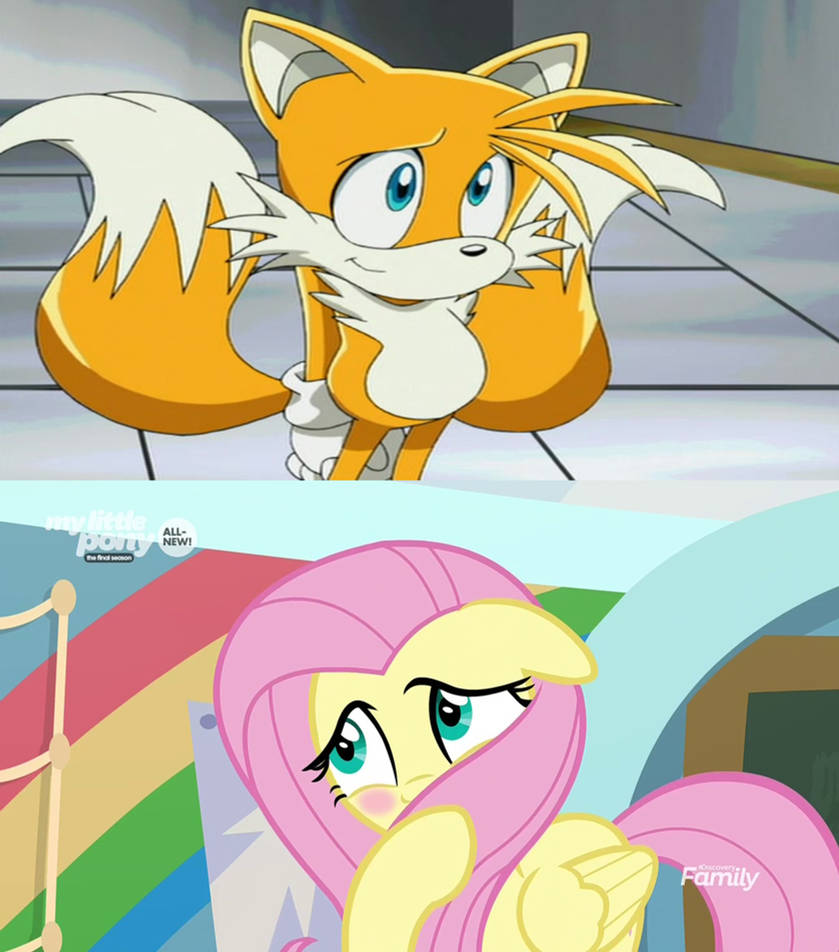 Tails Fall Fluttershy Falls In Love With Tails by NoahIsHere18 on DeviantArt