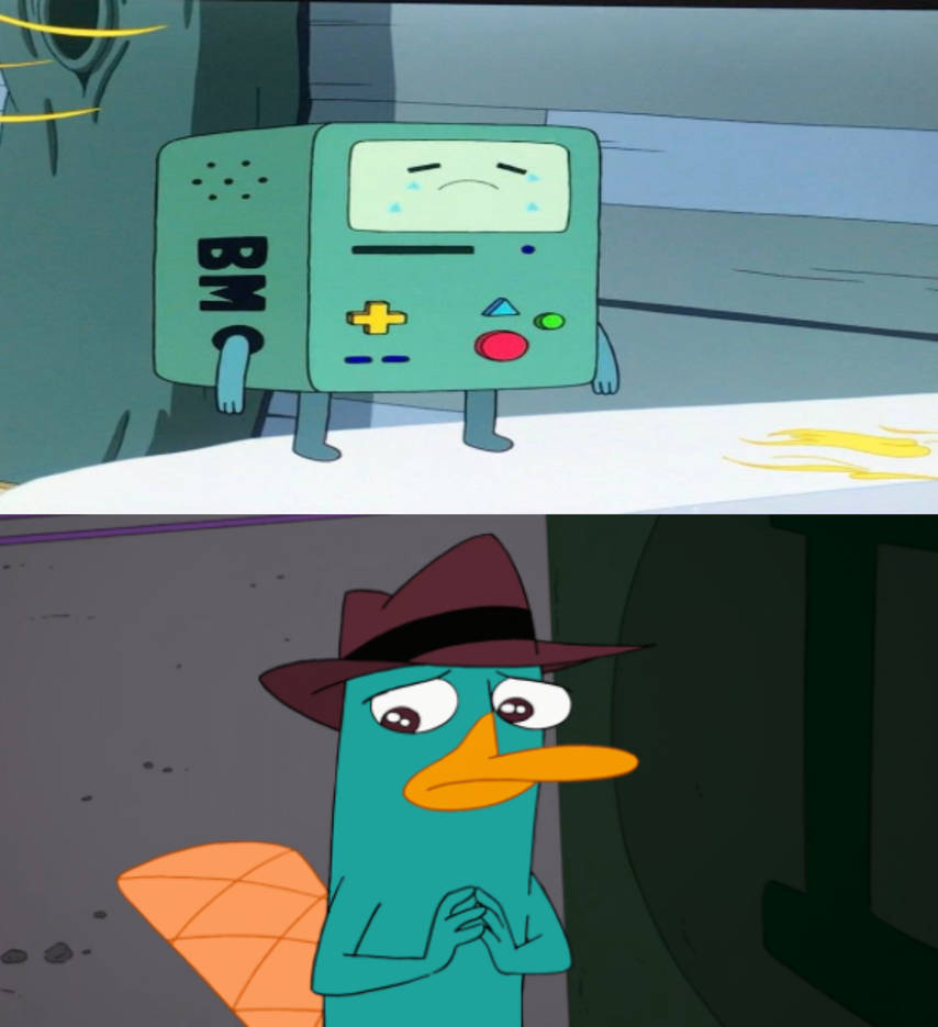 Perry Feels Bad for BMO by NoahIsHere18 on DeviantArt