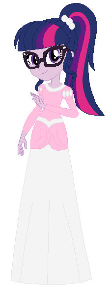 Sci-Twi in Ariel's Pink Dress by NoahIsHere18 on DeviantArt Sci-Twi in Ariel's Pink Dress by NoahIsHere18 on DeviantArt