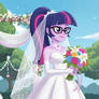 Sci-Twi In Wedding Dress