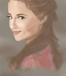 Dianna Agron Photoshop painting