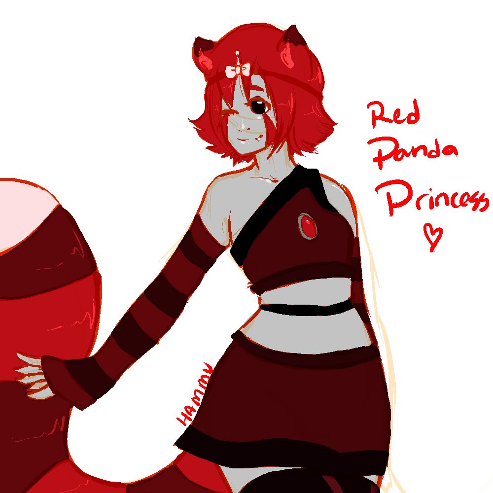 Red Panda Princess