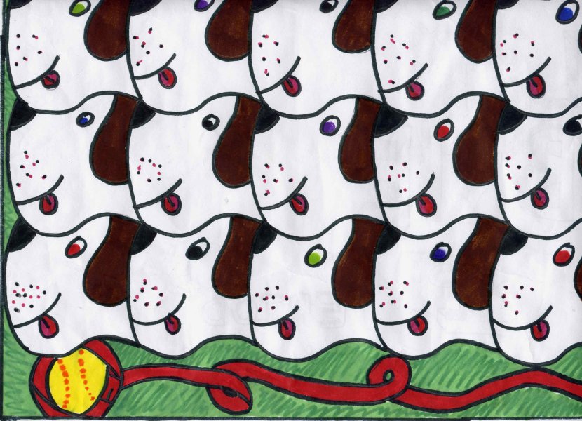 Tessellation Dog by AceArtemis7 on DeviantArt Tessellation Dog by AceArtemis7 on DeviantArt
