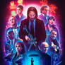 Official John Wick 3 Illustrated Poster