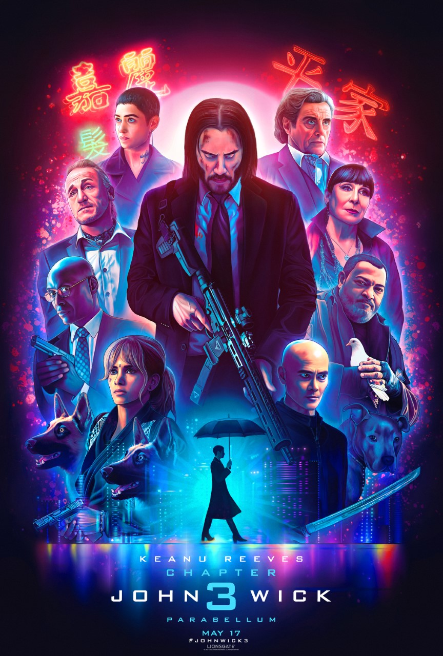 How I Recreated a John Wick Movie Poster