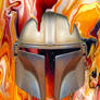 'The Mandalorian' Painted Poster