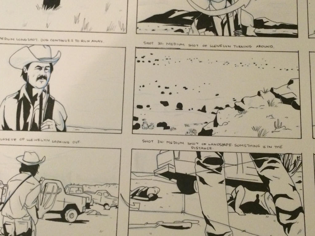 No Country For Old Men Storyboard Practice 2 By Britippettsart On No Country For Old Men Storyboard Practice 2 By Britippettsart On