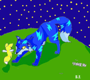 Neopets: Lupe and Faellie