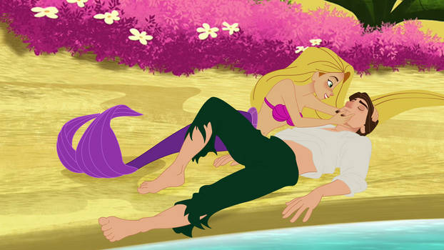 The Little Tangled Mermaid (blonde)