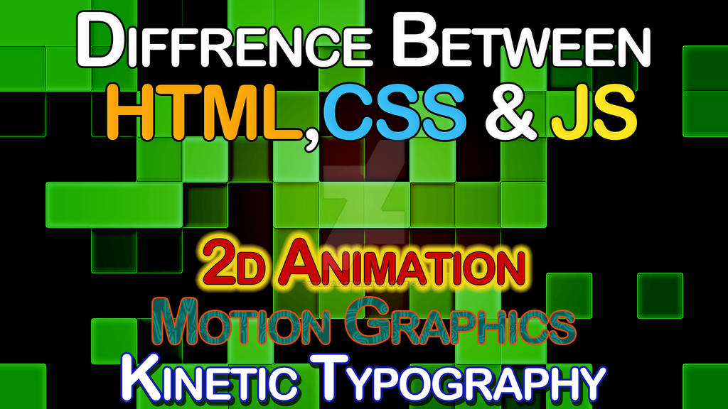 Differences between HTML,CSS and JS by SimplyMaster on DeviantArt